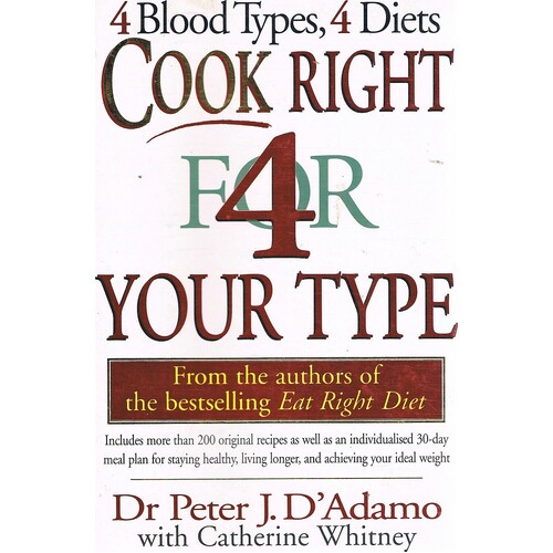 Cook Right For 4 Your Type