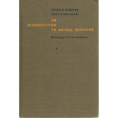 An Introduction To Animal Behavior