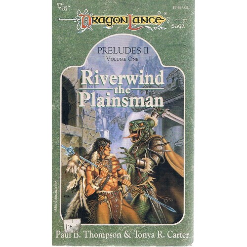 Riverwind In Plainsman. Dragon Lance.Preludes II Volume One