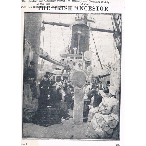 The Irish Ancestor. Vol.VI. No.1