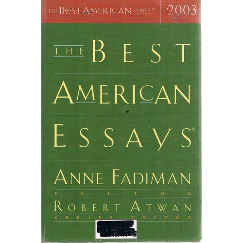 The Best American Essays