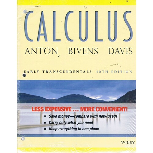 Calculus. Less Expensive, More Convenient