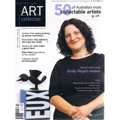 Australian Art Collector. Issue 27. January-March 2004