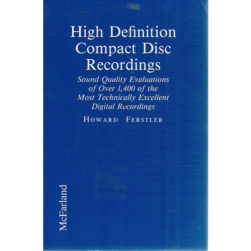 High Definition Compact Disc Recordings.