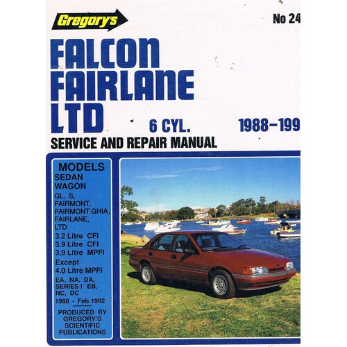 Falcon Fairlane Ltd. EA, NA, DA EB, NC, DC-Series 1