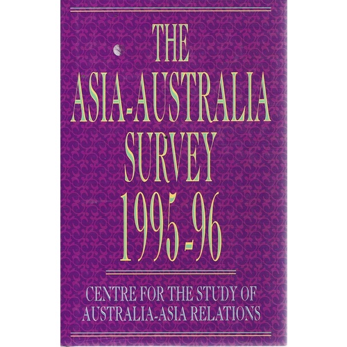 The Asia-Australia Survey 1995-96