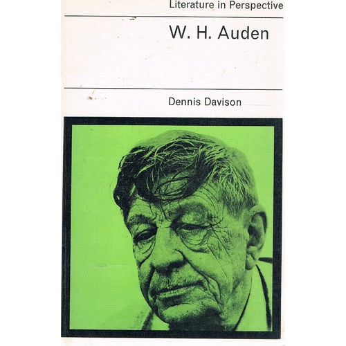 Literature In Perspective. W. H. Auden