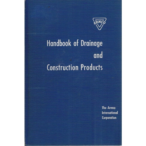 Handbook Of Drainage And Construction Products