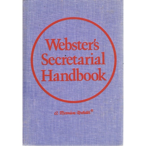 Webster's Secretarial Handbook