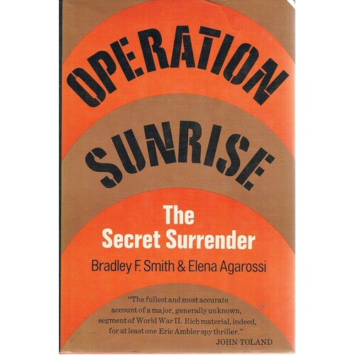 Operation Sunrise. The Secret Surrender