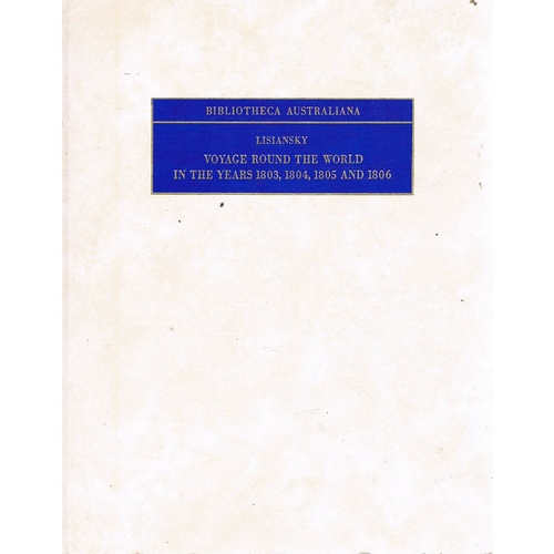 Voyage Round The World In The Years 1803,1804,1805 And 1806