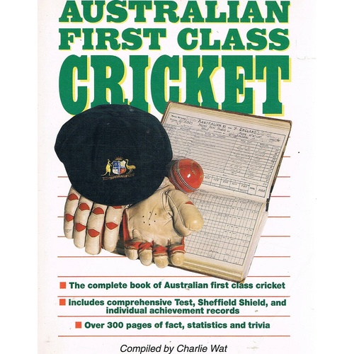 Australian First Class Cricket