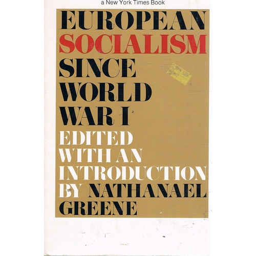 European Socialism Since World War I