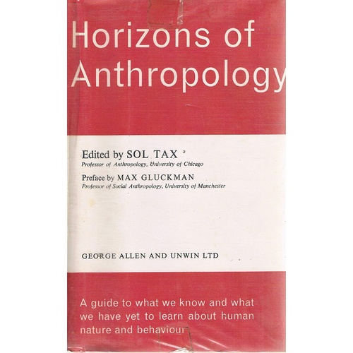 Horizons Of Anthropology