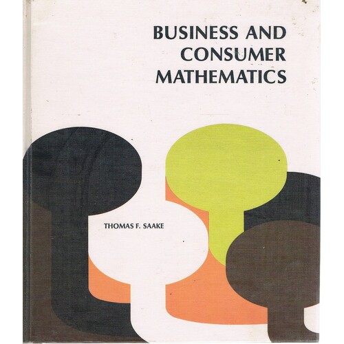 Business And Consumer Mathematics