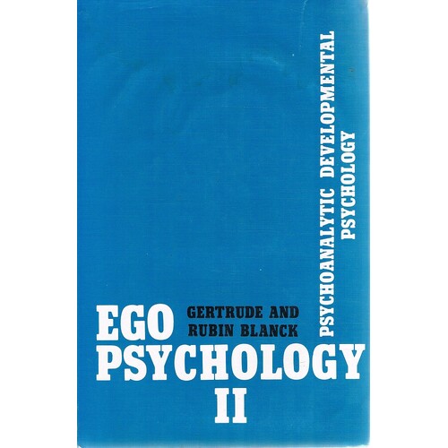 Ego Psychology II