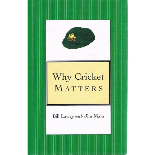 Why Cricket Matters