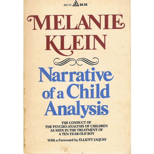 Narrative Of A Child Analysis