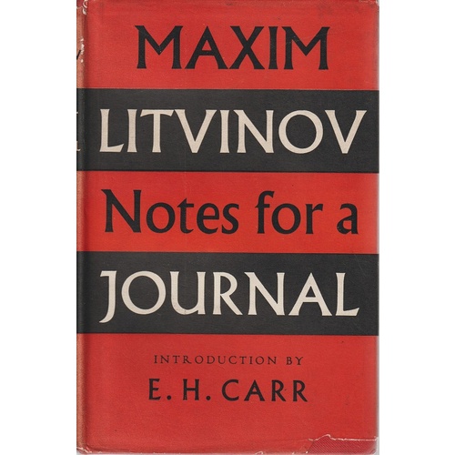 Notes For A Journal.