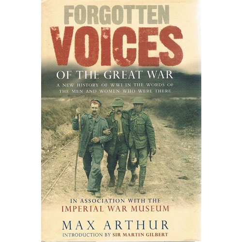 Forgotten Voices Of The Great War