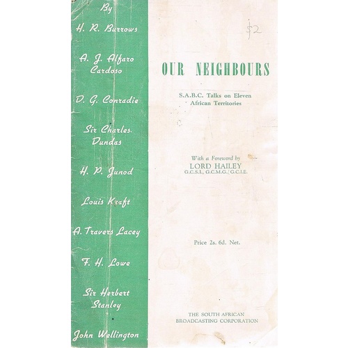 Our Neighbours. S.A.B.C. Talks On Eleven African Territories