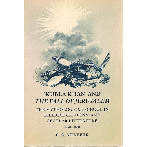 Kubla Khan And The Fall Of Jerusalem