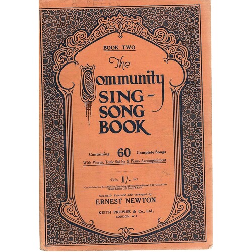The Community Sing Song Book. Book Two