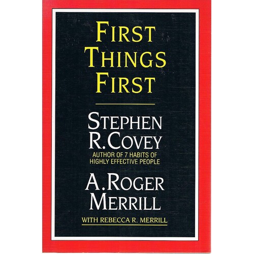 First Things First