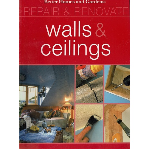 Walls And Ceilings. Repair And Renovate