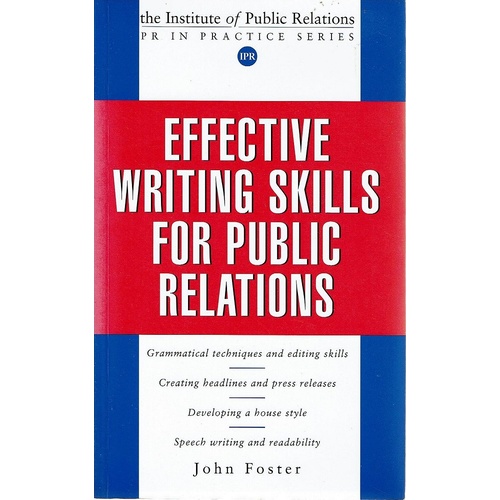 Effective Writing Skills For Public Relations