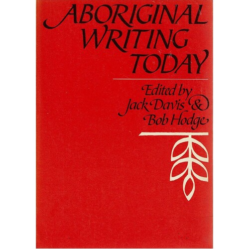 Aboriginal Writing Today