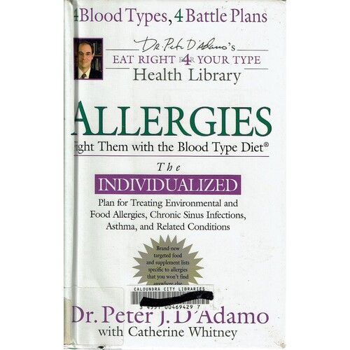 Allergies Fight Them With The Blood Type Diet
