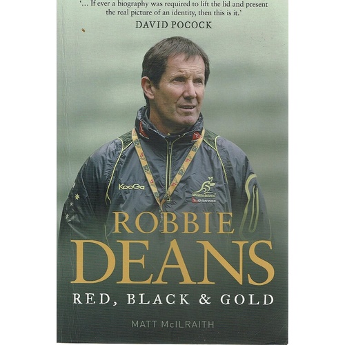 Robbie Deans Red, Black & Gold