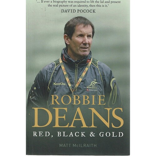 Robbie Deans Red, Black & Gold