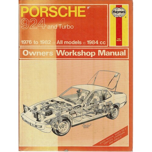 Porsche 924. Owners Workshop Manual