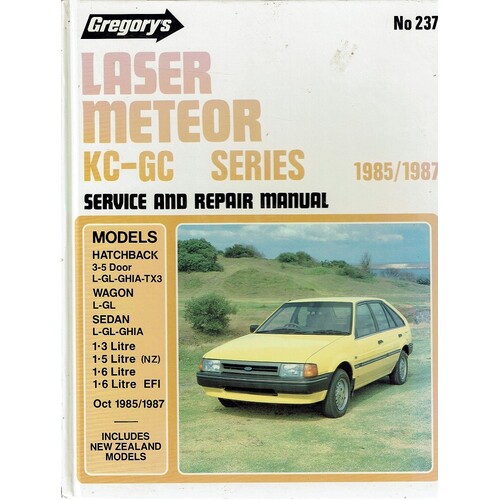 Laser Meteor KC-GC Series 1985/1987 Service And Repair Manual