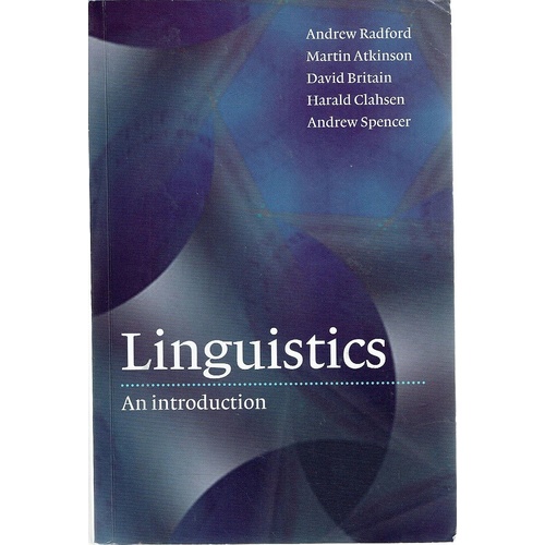 introduction to linguistics assignment