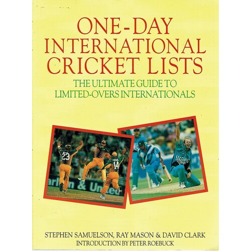 One Day International Cricket Lists