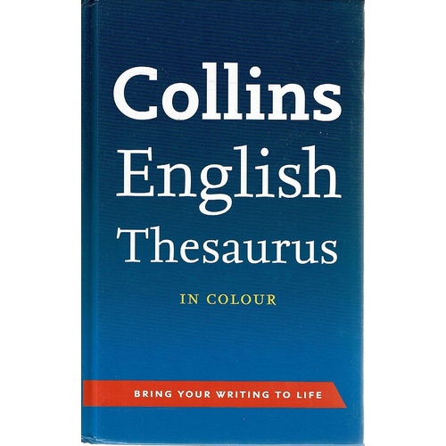Collins English Thesaurus In Colour