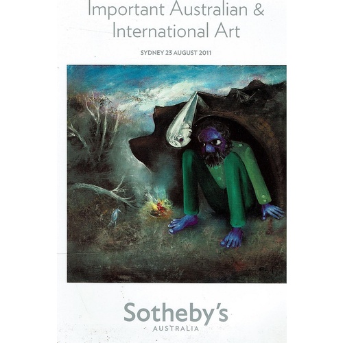 Important Australian Art And International Art. Sydney 23 August 2011