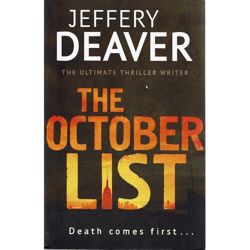 The October List. Death Comes First