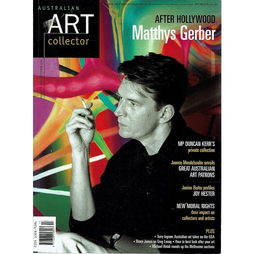 Australian Art Collector. After Hollywood. Matthys Gerber