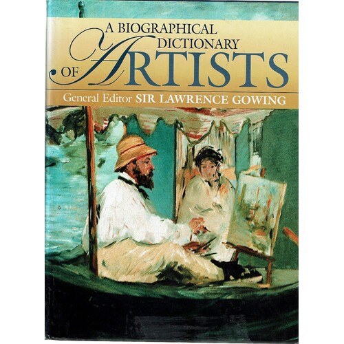 A Biographical Dictionary Of Artists