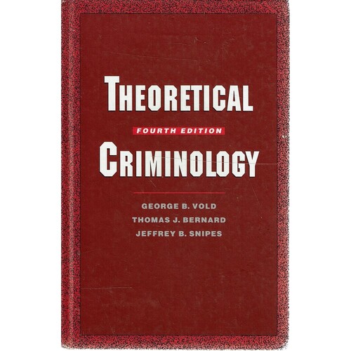 Theoretical Criminology