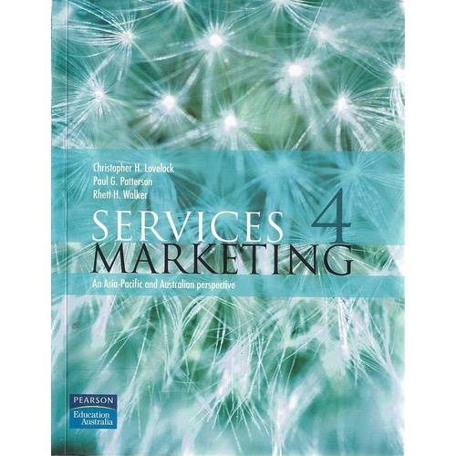 Services 4 Marketing. An Asian Pacific And Australian Perspective
