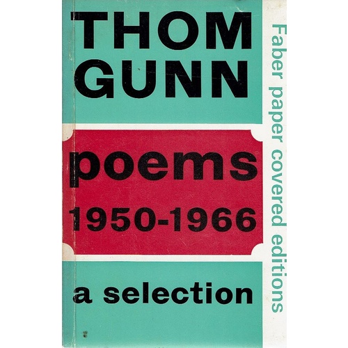 Poems 1950-1966. A Selection