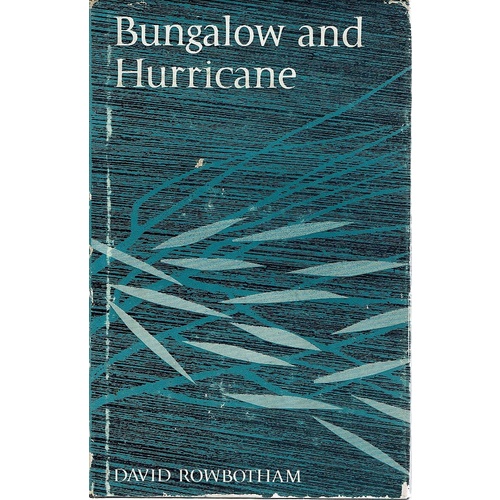 Bungalow And Hurricane. New Poems By David Rowbotham