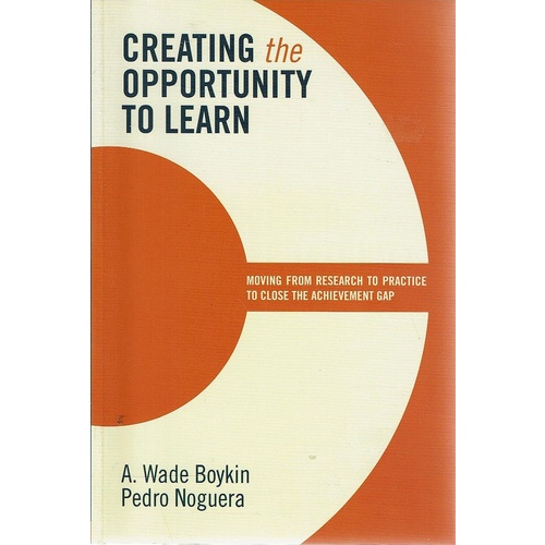 Creating The Opportunity To Learn
