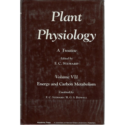 Plant Physiology. A Treatise, Vol. 7. Energy and Carbon Metabolism