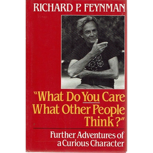 What Do You Care What Other People Think
